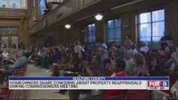 Guilford County homeowners share concerns about property reappraisals during commissioners meeting