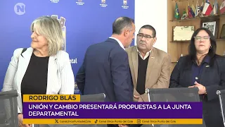 Rodrigo Blás | Unión y Cambio to Present Proposals to the Departmental Board
