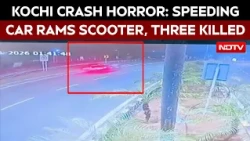 Kochi Crash Horror: Speeding Car Rams Scooter, Three Killed