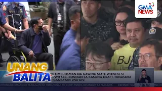 Hiling ng Ombudsman na gawing state witness si ex.-DPWH Sec. Bonoan... | Unang Balita