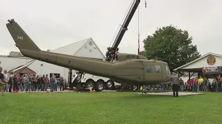 New Lenox welcomes 'Huey' military helicopter for planned Flight Home Memorial