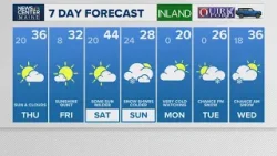 NEWS CENTER Maine Weather Video Forecast