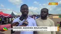 Adansi Asokwa Education: Assembly donates uniforms to two schools to boost sector (20-10-26)