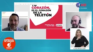 Teletón presentó Memoria 2025 con innovador asistente con IA (06.07.2026) LENGUA DE SEÑAS