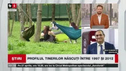 G. DUMINICĂ, SOCIOLOG, DESPRE PROFILUL TINERILOR NĂSCUȚI ÎNTRE 1997 ȘI 2012_Știri B1TV_20 apr. 2024