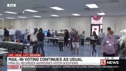 FACT FINDERS: Main-in voting continues as usual