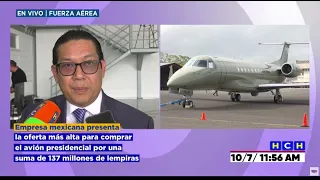 Por apenas L 137 millones y "sin competir", una empresa mexicana se queda con el avión presidencial