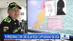 Capturan a 15 personas con circular roja en lo que va de 2026