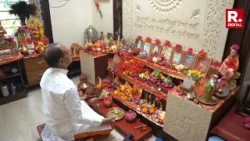 Shivraj Singh Chouhan Offers Prayers At His Residence Ahead Of Casting Vote | Lok Sabha Elections