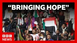 Afcon 'bringing hope' to Sudan amid civil war | BBC News Afcon 'bringing hope' to Sudan amid civil war | BBC News