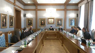 Լույս ասոցիացիայի բժիշկներին ընդունեց Ամենայն Հայոց Կաթողիկոսը