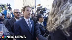 Zuckerberg 'combative' during initial testimony at social media addiction trial
