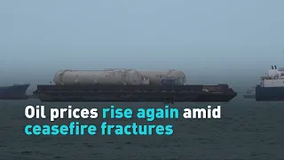 Oil prices rise again amid ceasefire fractures
