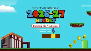 City of Irving's Proposed Fiscal Year 2027 Operating Budget