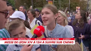 Jeanne: "Pope Leo XIV moves me with the way he talks to children"
