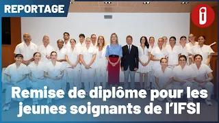 Graduation ceremony for the young healthcare workers of the IFSI