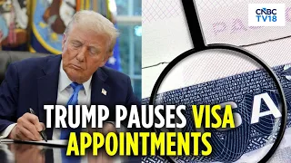 US Pauses Visa Processing, Millions Of Applicants Left In Uncertainty | TRUMP | US Visa