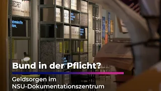 Bund in der Pflicht? Mehr Geld für NSU-Dokumentationszentrum gefordert