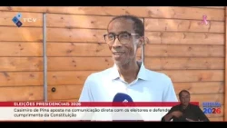 Casimiro de Pina bets on direct communication with voters and defends compliance with the Constit...