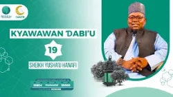 KYAWAWAN DABI'U II SHEIKH YUSHA`U HANAFI I 19