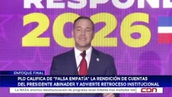 PLD califica de “falsa empatía” la rendición de cuentas del presidente Abinader