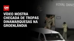 Veja o momento em que tropas da Dinamarca chegam à Groenlândia | CNN BRASIL