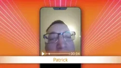 TV Oranje app videoboodschap - Patrick