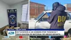 Detuvieron a un hombre por tenencia y divulgación de material de abuso infantil