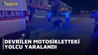 PASSENGER INJURED AFTER MOTORCYCLE CRASH