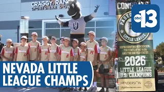 Paseo Verde Little League Celebrates U.S. Championship in Henderson
