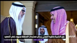 The Foreign Minister and his Kuwaiti counterpart discuss regional developments and efforts to de-...