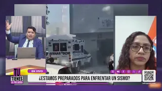 “Las familias deben prepararse para las 48 horas posteriores al sismo”: Zarela Cieza