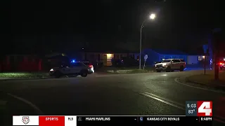 Truck strikes utility pole in Lemay, driver flees scene