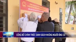 Công bố chính thức danh sách những người ứng cử