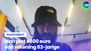 Vissershoedje op en 4500 euro pinnen I Plaats Delict