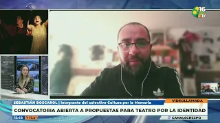 P6 Sebastián Boscarol  Integrante del colectivo Cultura por la Memoria
