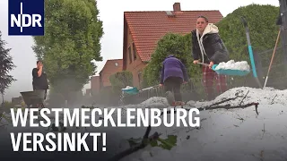 Hagel, Starkregen, Ernteausfall: Land unter in Westmecklenburg