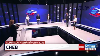 Superdebata kandidátů do Senátu – Cheb