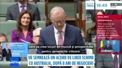 UE semnează un acord de liber schimb cu Australia, după 8 ani de negocieri
