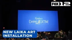 LAIKA announces 'Coraline's Curious Cat Trail' art installation in Portland