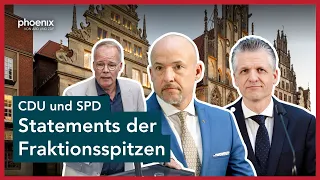 Klausurtagung von Union und SPD: Statements u.a. von Thorsten Frei (CDU) und Matthias Miersch (SPD)