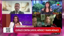 🔥 ESCÁNDALO EN EL PANEL DE MORIA: GUIÑAZÚ CONTRA CAPUYA, MÉNDEZ Y PAMPA MÓNACO