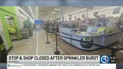 PHOTOS: Burst sprinkler douses Stop & Shop in Norwich PHOTOS: Burst sprinkler douses Stop & Shop in Norwich