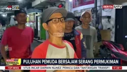 Mencekam! Gerombolan Pemuda Bersenjata Sajam Serang Permukiman di Tanjung Duren #beritasatu