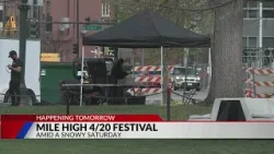Denver prepares for Mile High 4/20 Festival