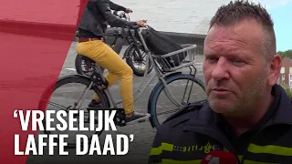 Bewusteloze vrouw (60) bestolen van fiets en rugzak op IJplein