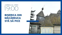 Biserica din lemn, veche de 230 de ani, din satul Măcăreuca, riscă să se prăbușească în orice moment