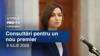 PRO TV News (1:00 PM) | CONSULTATIONS FOR A NEW PRIME MINISTER | Moldova