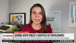 Mariana Grilli: Guerra afeta preço e logística de fertilizantes Mariana Grilli: Guerra afeta preço e logística de fertilizantes