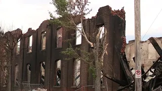 Juveniles in custody after massive fire in Allentown